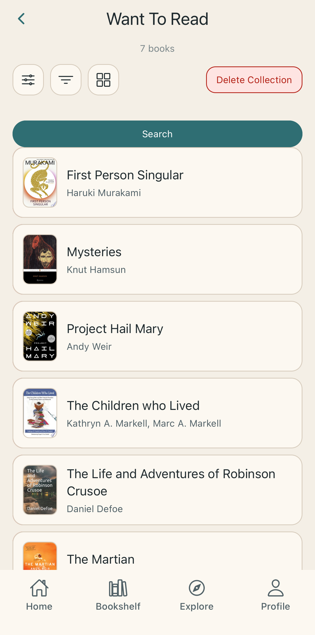 Liboka collections view